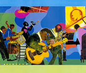 Romare Bearden - Improvvisazione al Savoy